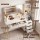 Artiss LED Dressing Table Vanity Desk White with Hollywood Mirror Built in Charging Station and Storage