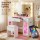 Artiss Dressing Table Vanity Desk with 11 LED Hollywood Mirror RGB Lighting Built‑in Charging Station White 105x40x135cm