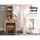 Artiss Oak Dressing Table & Stool Set with Sliding Mirror - Spacious Storage & Eco-Friendly Design for Modern Homes