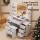 Artiss Dressing Table Vanity Desk Set 110cm LED Mirror Built‑in Charging Station Hairdryer Holder White