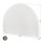 Artiss Double Boucle Headboard 154cm Wide Teddy Velvet Foam Backrest No-Assembly Removable Washable Cover