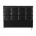 Artiss Queen PU Leather Bed Headboard Black Grid Tufted 8cm High Density Foam Solid Frame Steel Legs