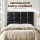 Artiss Queen PU Leather Bed Headboard Black Grid Tufted 8cm High Density Foam Solid Frame Steel Legs