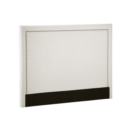 Artiss RIVE Queen Bed Headboard - Faux Linen Fabric, Beige, High-Density Foam, Nail-Edge Design, No Assembly Required
