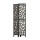 Artiss 4 Panel Room Divider Screen - 162x170cm Clover Black | Eco-Friendly, Portable, Pine Wood Design, Easy Assembly