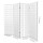 Artiss 4 Panel Room Divider Screen, White, 174x179cm – Solid Pine Wood, Eco-Friendly, Foldable, Oriental Design