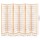Artiss 6-Panel Room Divider Screen, Natural - Solid Pine & Non-Woven Fabric, 261x179cm, Eco-Friendly & Foldable Design