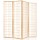 Artiss 6-Panel Room Divider Screen, Natural - Solid Pine & Non-Woven Fabric, 261x179cm, Eco-Friendly & Foldable Design
