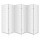 Artiss 6-Panel Room Divider, White, 261x179cm – Eco-Friendly, Solid Pine & Non-Woven Fabric, Foldable Privacy Screen