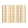 Artiss 6-Panel Room Divider Screen, Natural Pine Wood, 265x179cm, Foldable & Eco-Friendly, with 1-Year Warranty