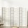 Artiss 6 Panel Room Divider Screen Nova White - Pine Wood, 265x179cm, Foldable, Eco-Friendly, Non-toxic, Portable Design