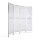 Artiss 4 Panel Room Divider Screen - 163x170cm, White, Eco-Friendly Paulownia Wood, Foldable & Durable Design