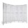 Artiss 6 Panel Room Divider Screen 245x170cm White - Solid Paulownia Wood, Eco-Friendly, Foldable, Waterproof Design