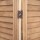 Artiss 4 Panel Room Divider 163x170cm - Solid Paulownia Wood, Oak Finish, Eco-Friendly, Non-Fade, Foldable & Waterproof