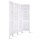 Artiss 4-Panel Room Divider Screen, 163x170cm, White - Solid Paulownia Wood, Eco-Friendly, Foldable, Water-Resistant