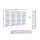 Artiss 8 Panel Room Divider Screen 326x170cm - White, Solid Paulownia Wood, Foldable, Eco-Friendly, with Shelves