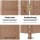 Artiss 6 Panel Room Divider Screen 245x170cm - Natural Woven Design, Eco-Friendly, Foldable & Durable