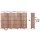 Artiss 8 Panel Room Divider Screen, 326x170cm, Woven Natural, Poplar Frame, Eco-Friendly, Foldable, Lightweight Design