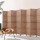 Artiss 8 Panel Room Divider Screen, 326x170cm, Woven Natural, Poplar Frame, Eco-Friendly, Foldable, Lightweight Design