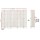 Artiss 8 Panel Room Divider, 326x170cm, Woven White, Poplar Wood, Hand-Woven, Eco-Friendly, Foldable, Lightweight