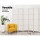 Artiss 8 Panel Room Divider, 326x170cm, Woven White, Poplar Wood, Hand-Woven, Eco-Friendly, Foldable, Lightweight