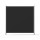 Artiss 175x180cm Black Fabric Room Divider Screen – Portable, Durable Metal Frame, Washable, Perfect for Home/Office