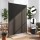 Artiss 175x180cm Black Fabric Room Divider Screen – Portable, Durable Metal Frame, Washable, Perfect for Home/Office
