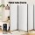 Artiss 4 Panel Room Divider Screen 345x180cm White Fabric, Foldable, Lightweight, Metal Frame, for Home or Office