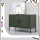 ArtissIn Buffet Sideboard Metal Cabinet, Cold Rolled Steel, Green Pine, 100x40x64cm, Modern Functional Design