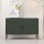 ArtissIn Buffet Sideboard Metal Cabinet, Cold Rolled Steel, Green Pine, 100x40x64cm, Modern Functional Design