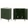 ArtissIn Artiss Buffet Sideboard Metal Cabinet, Green, 80x40x101.5cm - Modern Storage Solution, Stylish Design