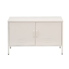 ArtissIn Buffet Sideboard Metal Cabinet, Cold Rolled Steel, White, 80x40x101.5cm, Stylish Storage Solution Australia ArtissIn Buffet Sideboard Metal Cabinet, Cold Rolled Steel, White, 80x40x101.5cm, Stylish Storage Solution Australia