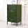 ArtissIn Buffet Sideboard Metal Cabinet - Double Green, 60x40x101.5cm, Modern Storage Solution with Adjustable Shelves