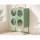 ArtissIn Buffet Sideboard Metal Cabinet, Cold-Rolled Steel, 85x40x120cm, Light Green, Modern Storage Solution ELLA
