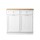 Artiss Buffet Sideboard Cabinet with Tilt‑Out 54L Bin Holder Smooth Drawers Adjustable Side Cabinet White Pine