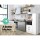 Artiss Buffet Sideboard, Particle Board, 80x38.5x120cm, White, Classic Provincial Style, Ample Storage, Easy Assembly
