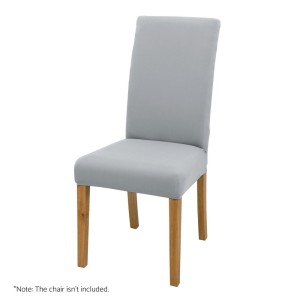 Artiss 4 Pack Dining Chair Covers, Stretch Spandex Slipcovers, Removable, Washable, Banquet, Grey, 38-45cm