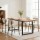 Artiss 200cm Extendable Dining Table Set with 4 Sherpa Fabric Chairs White MDF Seats 4-6 Space-Saving