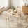 Artiss 5-Piece Scandi Dining Set, Compact 110cm Table & Chairs, Natural Beige, MDF & Metal, Nordic Style, Space-Saving