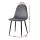 Artiss Set of 4 Velvet Dining Chairs, Grey – Modern Design, 150kg Capacity, Iron Legs, Anti-Slip, Easy Assembly
