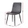 Artiss Dining Chairs Set of 4 Velvet Upholstered Grey, Iron Legs, Wide Seat, 150kg Capacity, Modern Design, 45x42x86cm