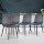 Artiss Dining Chairs Set of 4 Velvet Upholstered Grey, Iron Legs, Wide Seat, 150kg Capacity, Modern Design, 45x42x86cm