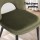 Artiss Loren Velvet Dining Chairs Set of 2 - Green & Black, 48x48x81cm, Plywood Frame, Metal Legs, 1-Year Warranty