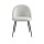 Artiss Dining Chairs Set of 2, Sherpa Fabric, White, 49x49x78cm, Luxurious Comfort, Modern Design, Versatile Use