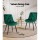 Artiss Velvet Diamond Tufted Dining Chairs Set of 2, Green - Luxurious, Stylish, and Versatile Seating Solution