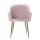 Artiss Velvet Dining Chairs Set of 2 - Plush Pink Armchair with Steel Legs, Luxurious Comfort & Style for Any Room