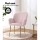 Artiss Velvet Dining Chairs Set of 2 - Plush Pink Armchair with Steel Legs, Luxurious Comfort & Style for Any Room