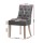 Artiss Cayes Dining Chairs Set of 2 - French Provincial Grey Linen, Tufted Button Design, 13cm Cushion, Rubber Wood Legs