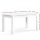 Artiss Dining Table Rectangular 120cm White 4 Seater Modern Wooden Table Sturdy Particle Board Melamine Finish