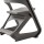 ArtissIn Set of 4 Dining Chairs, Plastic, 55x52x72cm, Grey, Stackable, Modern Design, Weather-Resistant, Easy Assembly